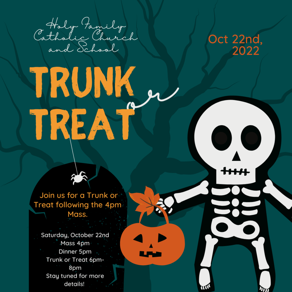 Trunk or Treat Holy Family Catholic Church Jacksonville, FL